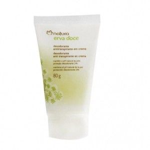 Desodorante antitranspirante em creme Erva doce