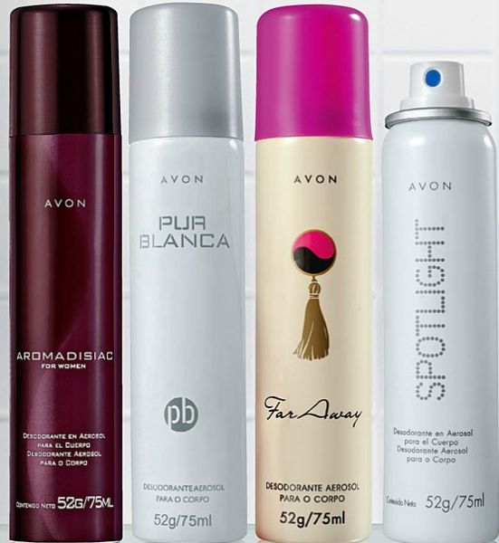 Desodorante aerosol para o Corpo
